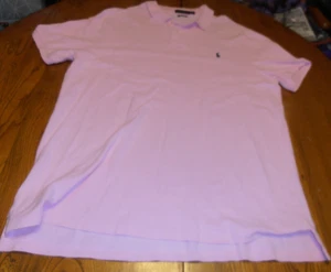 POLO RALPH LAUREN "BLUE-PONY" CUSTOM SLIM FIT PINK S/S POLOSHIRT HERREN GR. XL - Bild 1 von 6