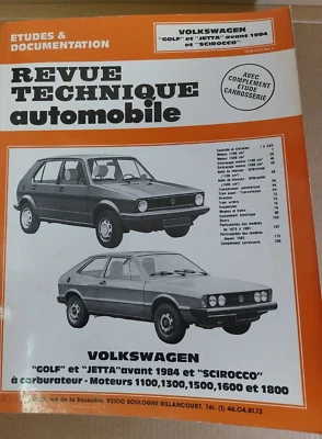 VOLKSWAGEN GOLF, SCIROCCO ET JETTA CARBURATEUR 1.3,1.5,1.6 ET 1.8 74-84 - Imagen 1 de 4