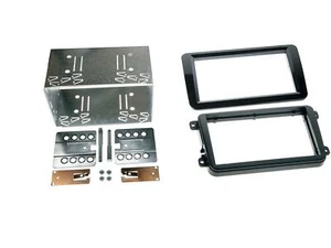 CD STEREO DOPPEL DIN ABDECKBLENDE SET CT23SK03 FÜR SKODA OCTAVIA FABIA RAPID - Bild 1 von 1