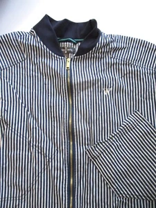 Houston White Target blues tripe denim relaxed fit coveralls jumpsuit Large - Picture 1 of 9
