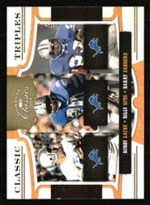 Bobby Layne/Billy Sims/Barry Sanders 2009 Donruss Classics #9 Football Card