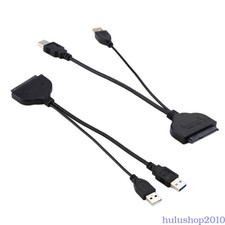 1PC Black USB 3.0 to 2.5inch HDD SATA Hard Drive Cable Adapter Connector cab