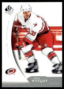 2005-06 SP Authentic Doug Weight Carolina Hurricanes #18