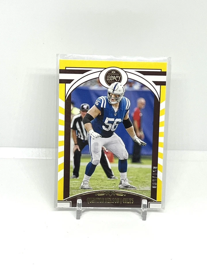 2020 Panini Legacy QUENTON NELSON YELLOW PARALLEL #’d /150 #33 Colts! - Image 1 of 1
