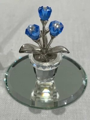 Swarovski Crystal - Flowers Collection  Forget Me Not Blue Flowers w (NJL028649) - Image 1 of 4