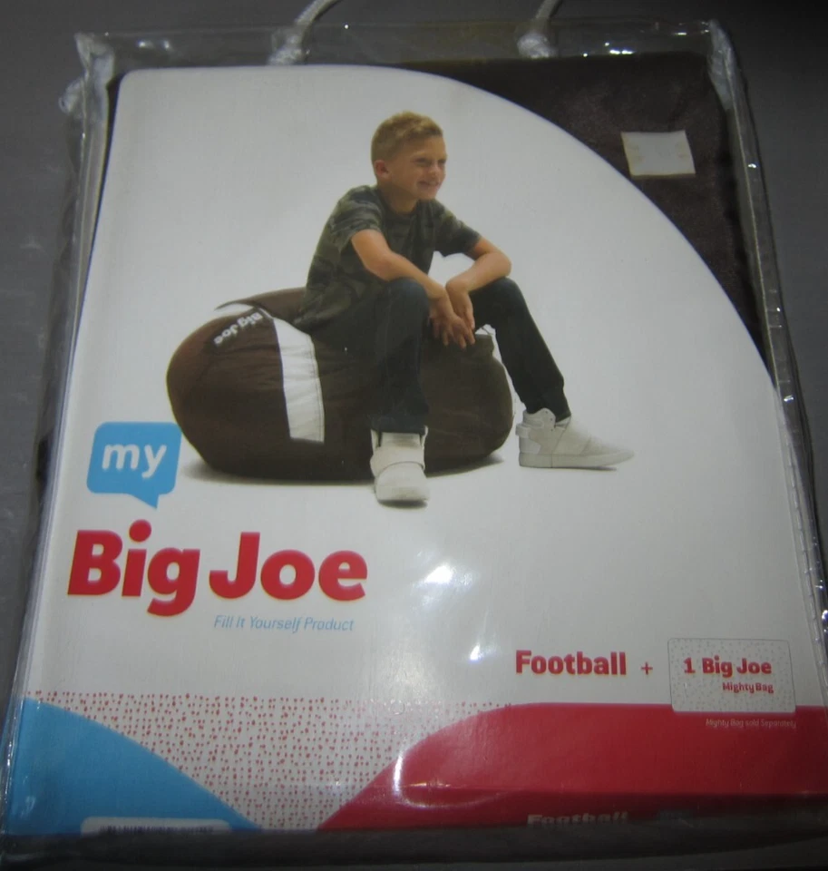 Cubierta de silla bolsa de frijoles de fútbol deportivo My Big Joe NUEVO Foto 1 de 4