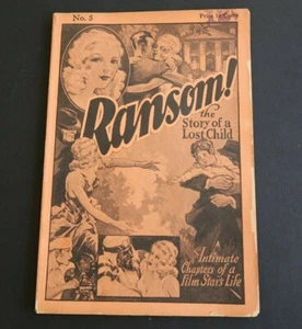 1930's Ransom! The Story of a Lost Child dime pulp serialized magazine issue 5 - Picture 1 of 11