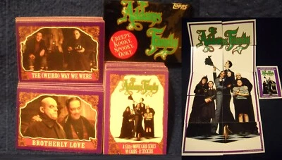 1991 Topps The Addams Family Movie Base trading card & Sticker Set (99) wrapper - Image 1 of 4