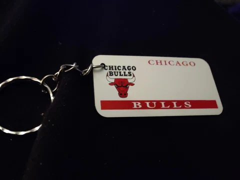 Vintage  Chicago Bulls Key chain Cover