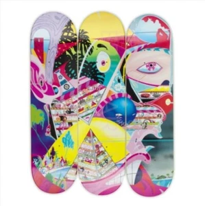 Erik Parker Rome Pays Off Skateboard Deck Art - Picture 1 of 5