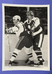 Bill Root John MacLean TYPE 1 PHOTO 5x7 Toronto Maple Leafs NJ Devils Mid '80s - Picture 1 of 6