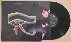 THE SISTERS OF MERCY Vision Thing LP [NEAR MINT] Goth Rock 1990 Merciful Release - Picture 1 of 2