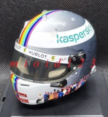 2020 - VETTEL : ARAI GP-7 - special livery Turkish GP - 1/5 HELMET CASCO - Image 1 of 4