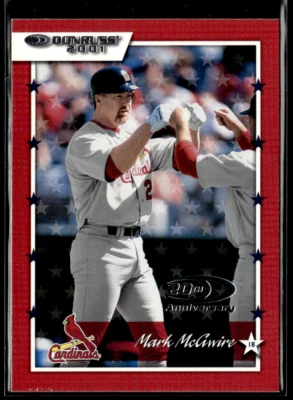 2001 Donruss #15 Mark McGwire Cardinals - Image 1 of 2
