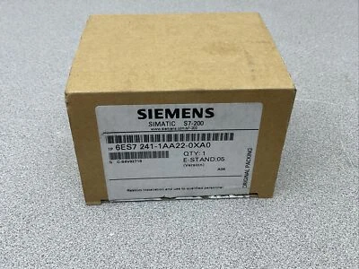 NEW Siemens 6ES7 241-1AA22-0XA0 SIMATIC S7-200 PLC Modem, RJ11 Connector - Image 1 of 2