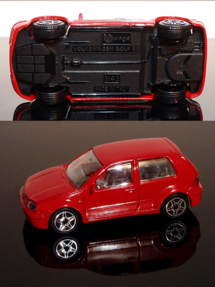 BURAGO VOLKSWAGEN GOLF '98 - SCALA 1/43 - ECCELLENTI CONDIZIONI - Immagine 1 di 1