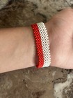(HANDMADE) Indonesia flag bracelet