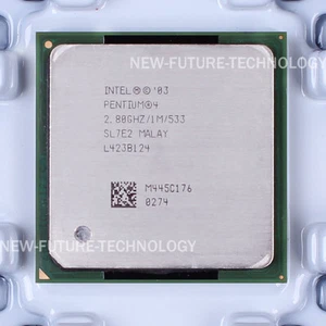 Intel Pentium 4 (RK80546PE0721M) SL7E2  CPU Processor 533/2.8GHz Socket 478/N - Picture 1 of 1