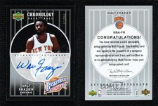 2006 Upper Deck Chronology Basketball Heroes /10 Walt Frazier #NBA-FR Auto HOF