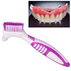 False Teeth Cleaning Brush Double Sided Portable Denture Toothbrush For Fals Rel