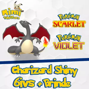 Charizard Shiny 6IVs - Pokémon scarlatto e viola - Foto 1 di 1
