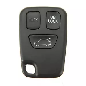 per Volvo V70 S40 V40 C70 S70 3 Pulsanti Telecomando Portachiavi Allarme Custodia - Foto 1 di 3