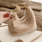 2023 Autumn And Winter Plush Handbag New Small Chain Fold Messenger Bag Wallet