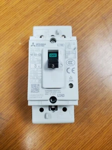 😎 NEW MITSUBISHI ELECTRIC 3 AMP CIRCUIT BREAKER 500 VAC 2 POLE NF30-CS - Picture 1 of 7
