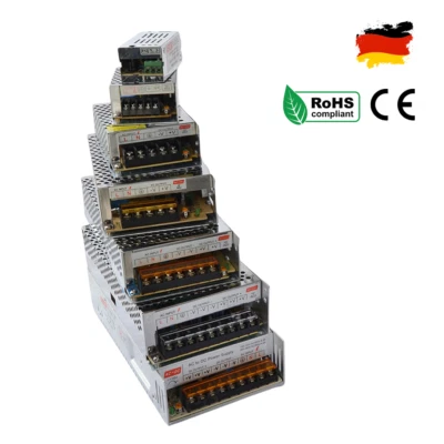 DC 5V / 12V / 24V LED Trafo Netzteil Schaltnetzteil Netzteil LED Streifen - Bild 1 von 4