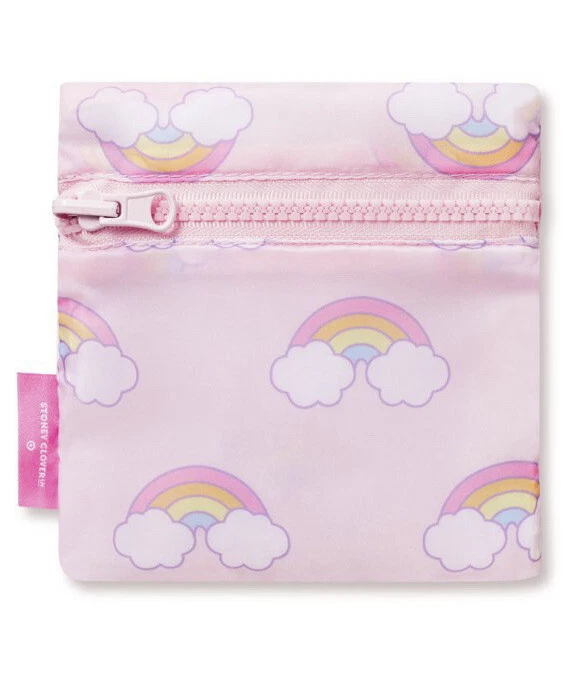 Stoney Clover Lane x Target Reusable Bag Tote Pink Smiley Face With Tags