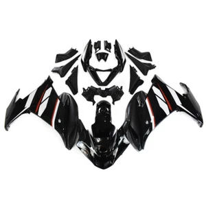 White Black Injection Bodywork for Yamaha 2009-2015 FZ6R FZ 6R 09 10 Body Kit - Picture 1 of 7