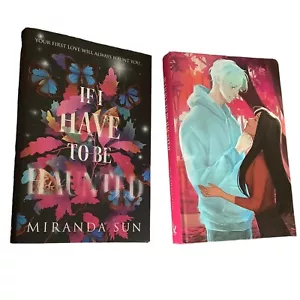 Fairyloot Exclusive If I Have To Be Haunted by Miranda Sun Stenciled Edges NEW - Imagen 1 de 11