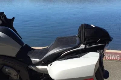 Cubierta de asiento de gamuza Luimoto Technik Tec-Grip nueva para BMW K1600GTL 2011-2020 Foto 1 de 4