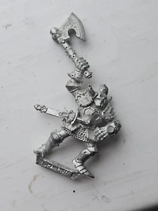 Chaos Warrior Caballero Ciudadela GW Juegos Taller Campeón con Hacha - Imagen 1 de 1
