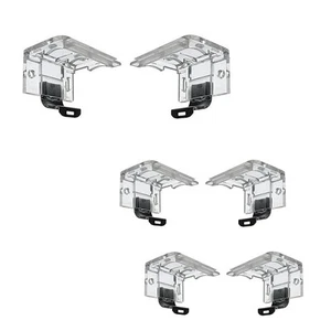 6PCS Blinds Parts Window Blinds Mounting Brackets Valance Clips Vertical Blin... - Picture 1 of 4