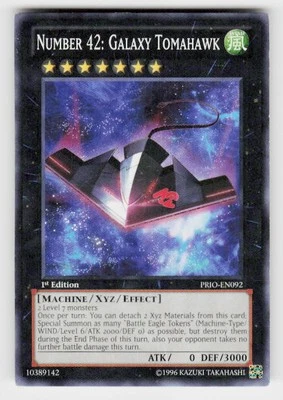 Primal Origin #PRIO-EN092 Number 42: Galaxy Tomahawk 1st Edition - Image 1 of 2