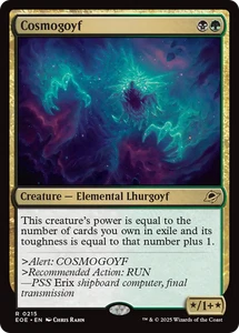 x1 Cosmogoyf EOE Edge of Eternities MTG 215 M/NM 1x - Picture 1 of 3