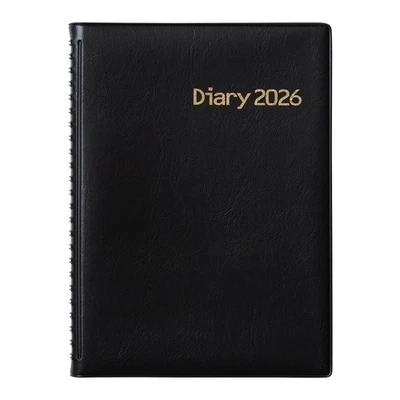 Kyokuto Business Planner, 2026, January Start, 12-Month Weekly, A5, Black, B302_ - Image 1 of 4