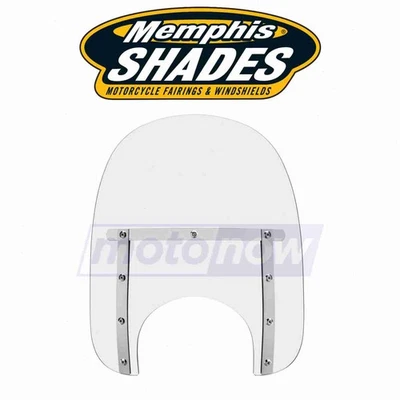 Memphis Shades Memphis Slim Windshield (9in. Cutout) for 2000 Victory V92C ta - Image 1 of 4