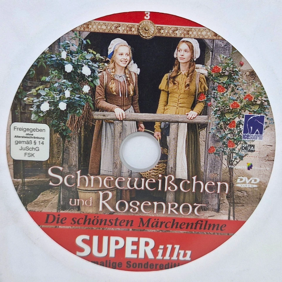 Schneeweißchen und Rosenrot DVD SuperIllu DDR DEFA Kinder Kino Kult Märchen 3 - Bild 1 von 1