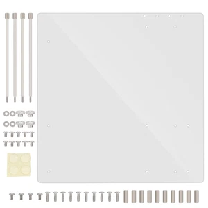 Open Frame Transparent Acrylic Overlock Computer Case DIY Base Stand For M-A NEW - Picture 1 of 7
