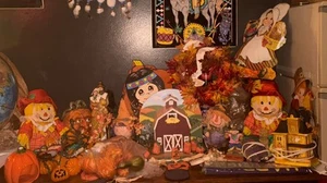 Vintage/Fall-Thanksgiving/Decor• ENORMOUS LOT• Rare Items \ Collectibles - Picture 1 of 21