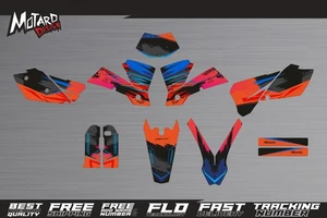 Motard Design Graphics Kit for KTM EXC EXC-F XC-W 2004 Decals Stickers - Picture 1 of 6