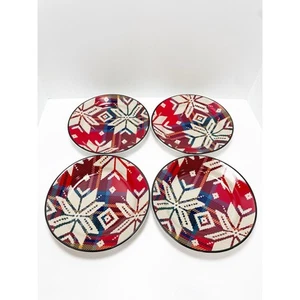 Ralph Lauren Baldwin Dessert Stoneware Plate Set of 4 - Picture 1 of 6