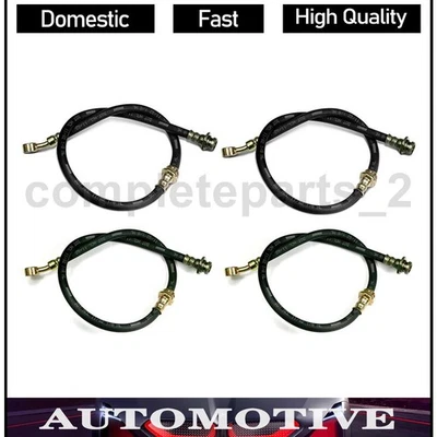 4 líneas de freno de manguera hidráulica de freno delantero trasero para Chevrolet Bel Air 3,5 L 3,8 L Foto 1 de 3