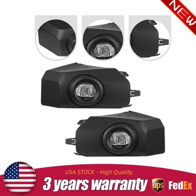 LED Fog Light Daytime Running Light Black Fit For Toyota FJ Cruiser 2007-2014 Foto 1 de 4