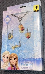 Disney Frozen Interchangeable Charm Bracelet - Picture 1 of 2