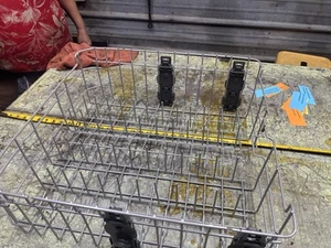 CROSLEY DISHWASHER MODEL XDF300PSN5SS Upper Top Basket Rack - Picture 1 of 21