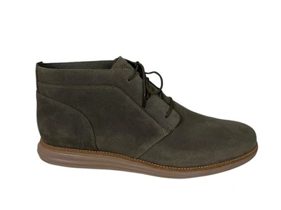 Cole Haan Mens Original Grand Chukka Boots Deep Olive Suede C37664 Size 13 M - Image 1 of 4