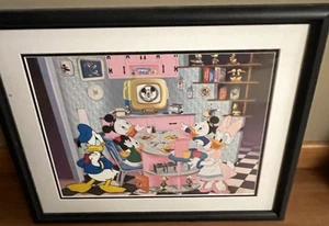 Walt Disney - 50'S PRIME TIME CAFE- Limited Edition Picture - DONALD DUCK - Picture 1 of 7